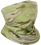 Achiou Neck Gaiter Face Mask Scarf Dust Sun Protection Cool Lightweight Windproof, Breathable Fis...