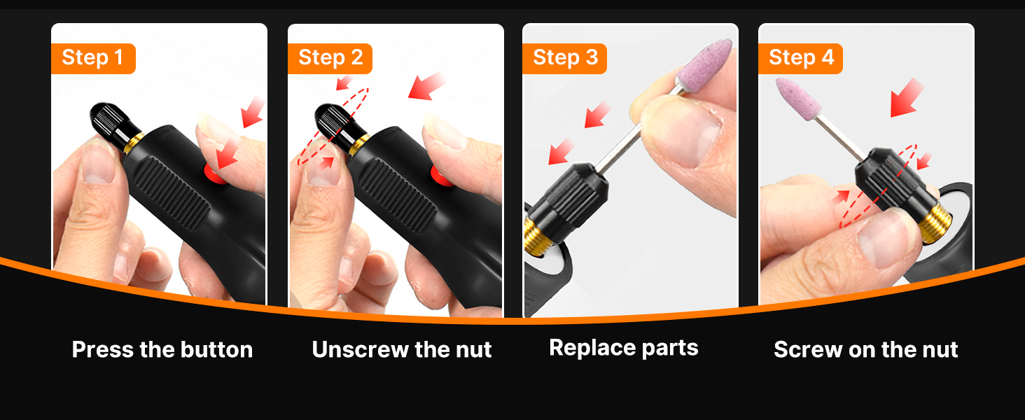 cordless rotary tool