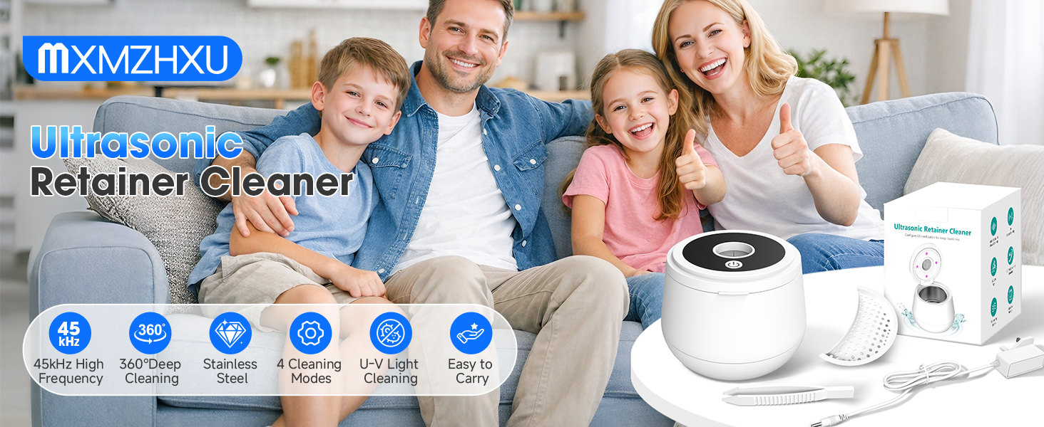 Ultrasonic Retainer Cleaner