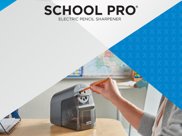 pencil sharpener large colored black classroom in use students easy supplies teacher must essentials