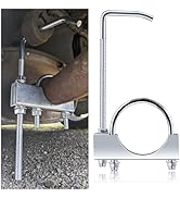 2.5 Inch Exhaust Clamp With Hanger, Heavy Duty Universal Muffler Hanger for 2-1/2" Pipe, Automoti...