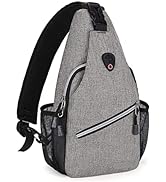 MOSISO Mini Sling Backpack,Small Hiking Daypack Travel Outdoor Casual Sports Bag