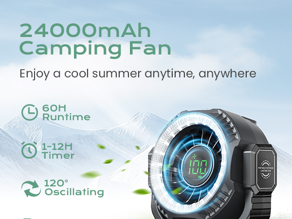 rechargeable fan