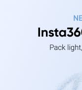Insta360 X4 Air - Lightweight 165g 8K 360 Camera, Invisible Selfie Stick Effect, Replaceable Lens...