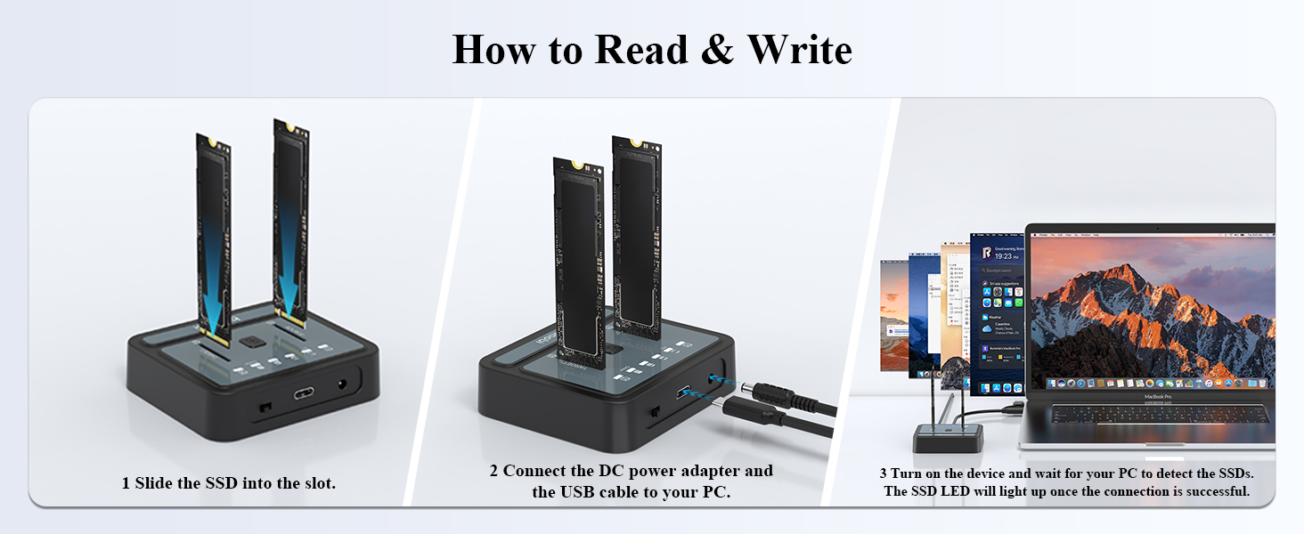 m2 ssd enclosure ssd to usb adapter