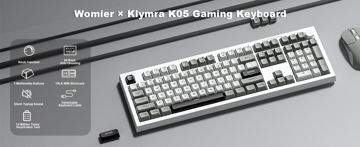Womier ?Klymra K05 Gaming Keyboard