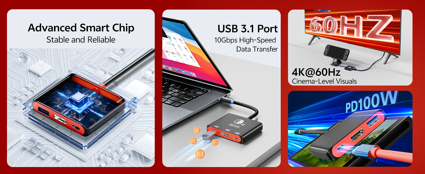 Laptop USB C hub