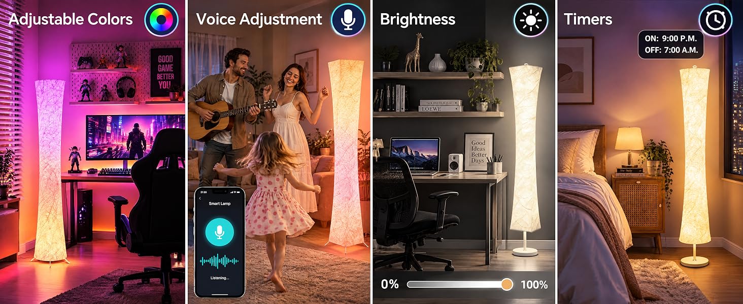 floor lamp with remote