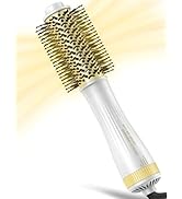 Round Blow Dryer Brush, 2.4 Inch Hair Dryer Brush for Medium to Long Hair, 1200W One-Step Hot Air...