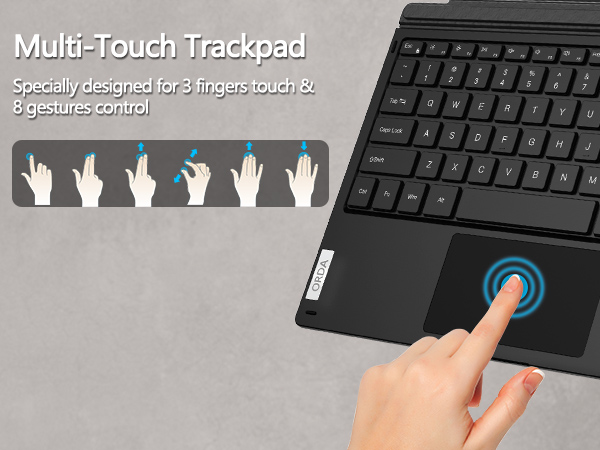 surface pro keyboard for 7+/7/6/5/4/3 Microsoft surface pro keyboard type cover wireless bluetooth