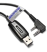 BAOFENG CH340 USB Programming Cable, Support Chirp for BF-F8HP Pro 5RM(AR-5RM) UV-5R UV-5G Plus F...