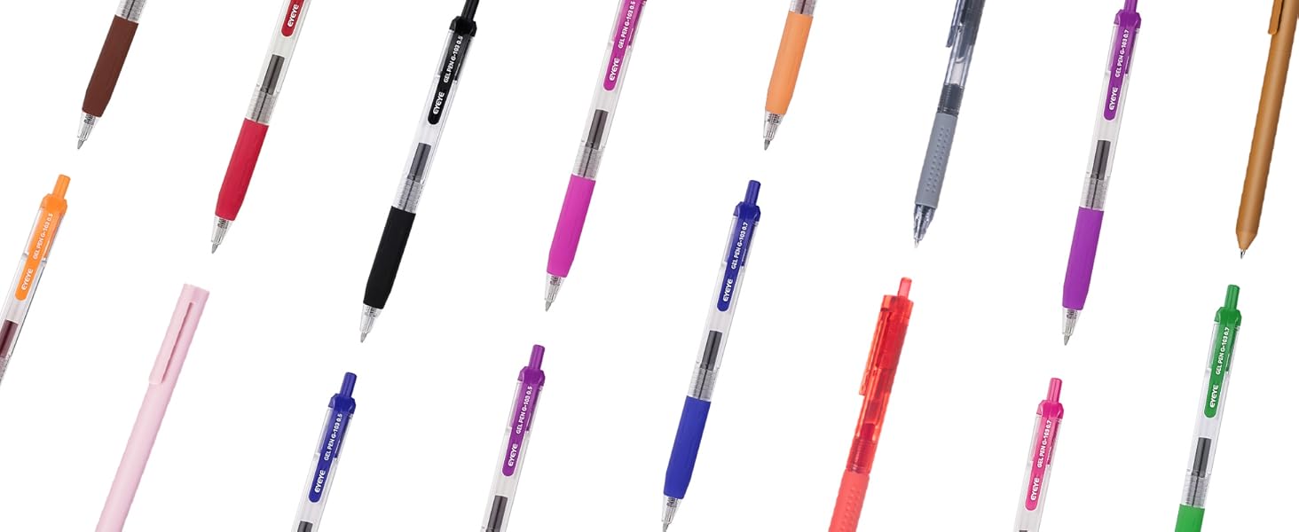 gel pens