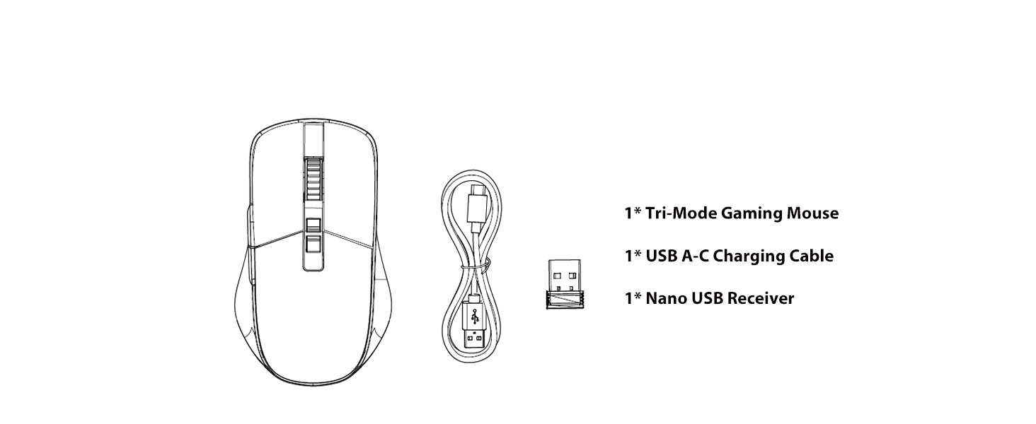 wireless gaming mouse