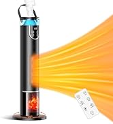 Space Heater,2024 New Portable Heaters with Humidification and Remote,1500W Electric Heaters for ...