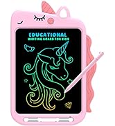 Cartoon LCD Writing Tablet,10 inch Drawing Doodle Board with Colorful Screen, Erasable Reusable G...
