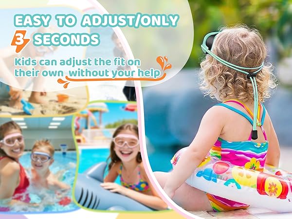 dk02 kids swim goggles
