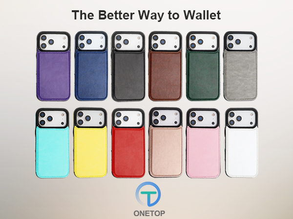 onetop Wallet Case for iPhone 17 pro max