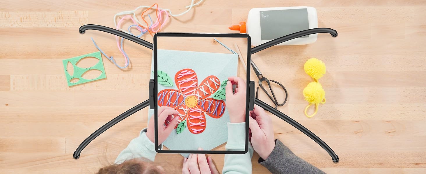tablet holder for bed