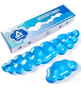 ABRONDA Gel Cloud Keyboard &amp; Mouse Wrist Rest Set - Cloud Keyboard Wrist Rest Pad &amp; Mouse Support...