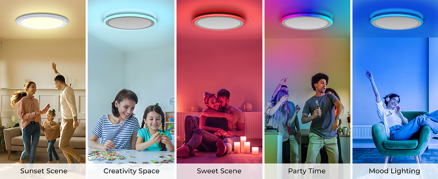 24w 24 w watt 13in 13 inch 13inch in 13-in 3000k 4000k 4500k 5000k 6000k 6500k cct 2400LM