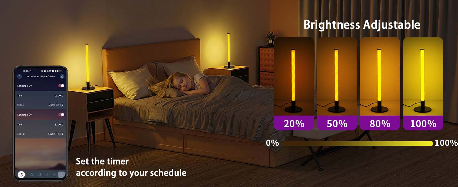 light bar with timer function