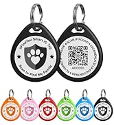 ilFindYou Reflective Dog Collar with QR Tag, Personalized Dog Collar, Safety Night Visibilit...