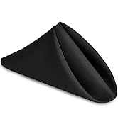 Hiasan Set of 6 Cloth Napkins, 18 x 18 Inch, Soft Durable Washable Table Napkin, Ideal for Partie...