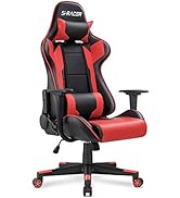 Homall Gaming Chair, Office Chair High Back Computer Chair Leather Desk Chair Racing Executive Er...