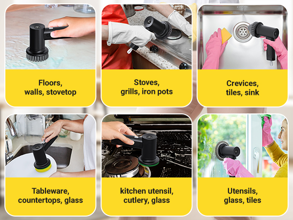 electric spin scrubber