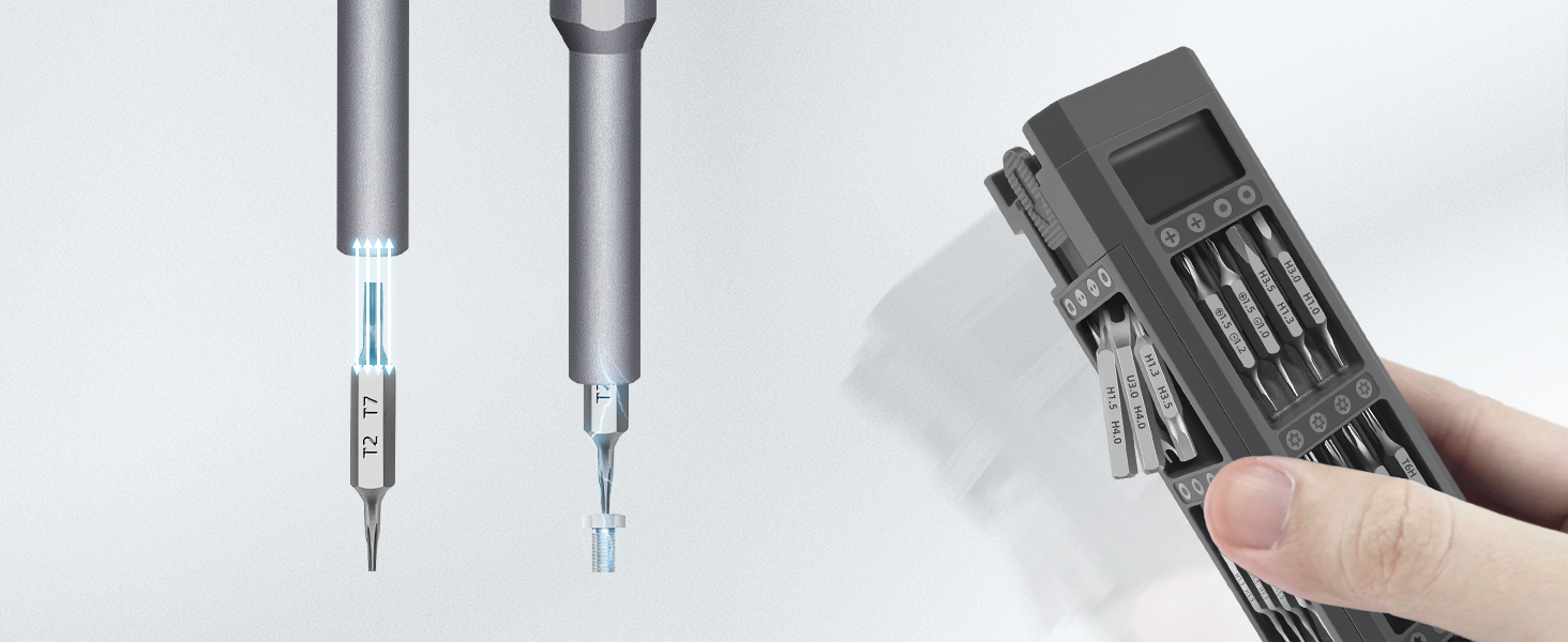 xiaonian 52 in 1 eletric precision screwdriver set