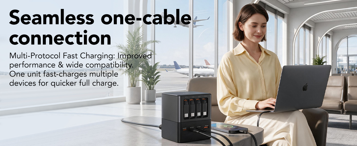 travel charger for multiple devices