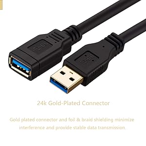 24k Gold-Plated Connector