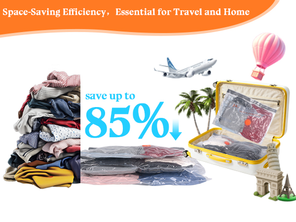 travel vacuum bags with pump