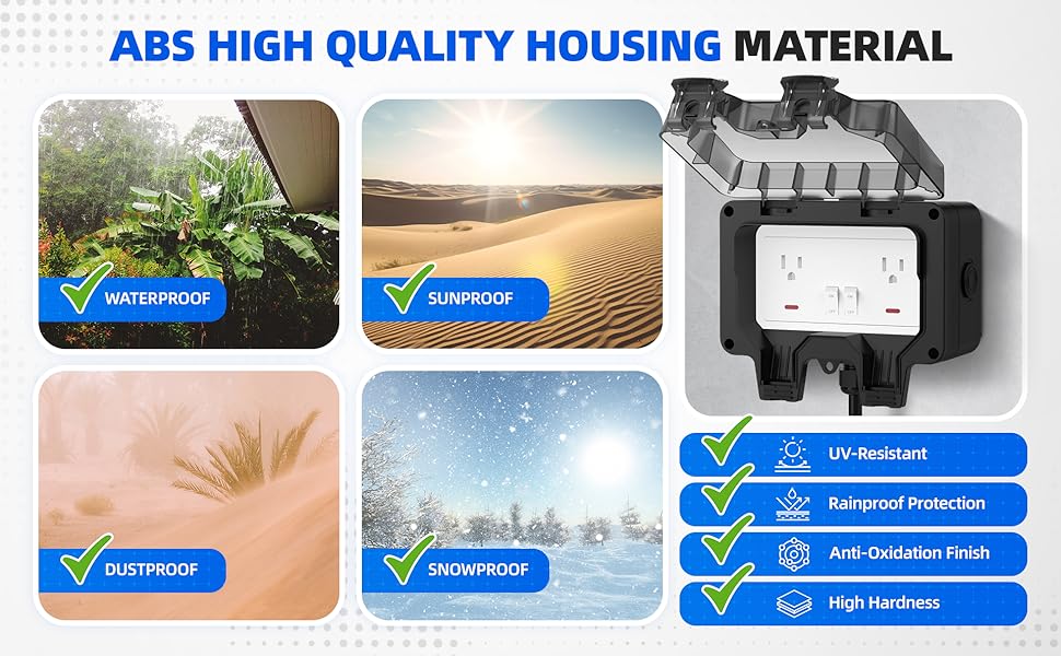 outdoor power outlet