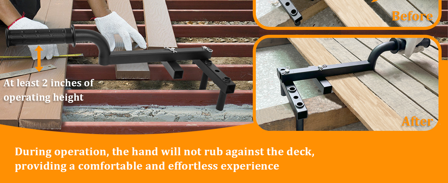 Deck Board Straightening Tool
