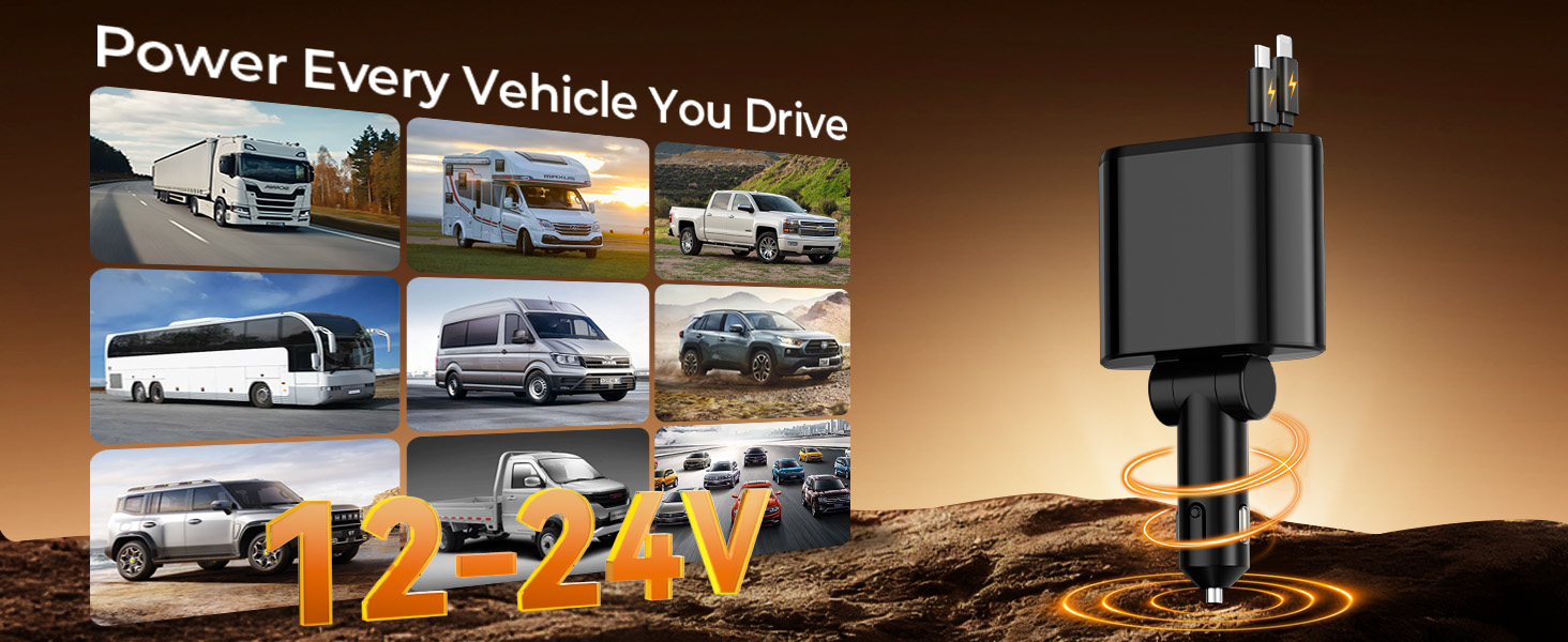 Support 12V DC to 24V DC input