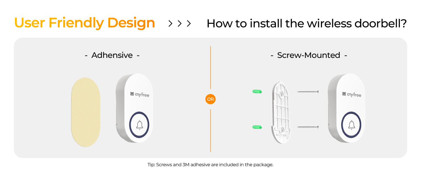 Wirless door bell with Sound Alert