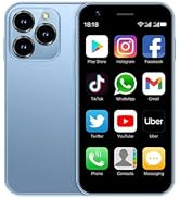 Soyes XS16 Mini 4G Smartphone 3.0 Inch Quad Core Dual Sim Ultra Thin Unlocked Android 10.0 Card M...