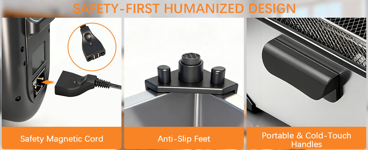 SAFETY-FIRST HUMANIZED DESIGN