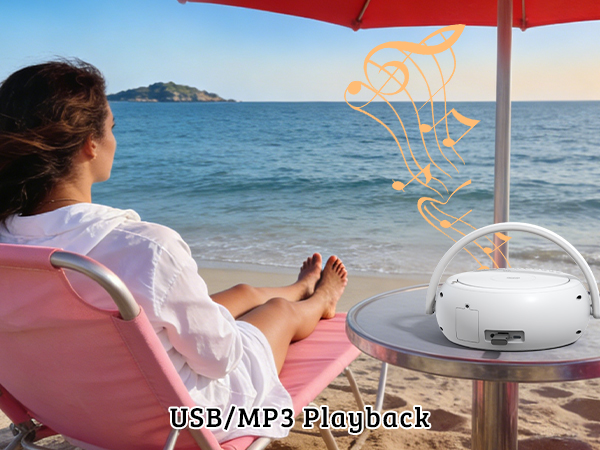 cd player with speakers