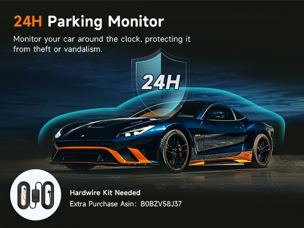 dash cam with parking