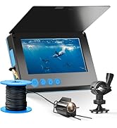 4.3 inch Fish Finder Underwater Fishing Camera, 8000mAh Li-Battery, Wide-Angle Infrared LED Night...