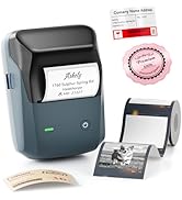 NIIMBOT B1 Pro Label Maker with 1 Roll Label, 300 DPI HD Bluetooth Thermal Label Printer for Home...