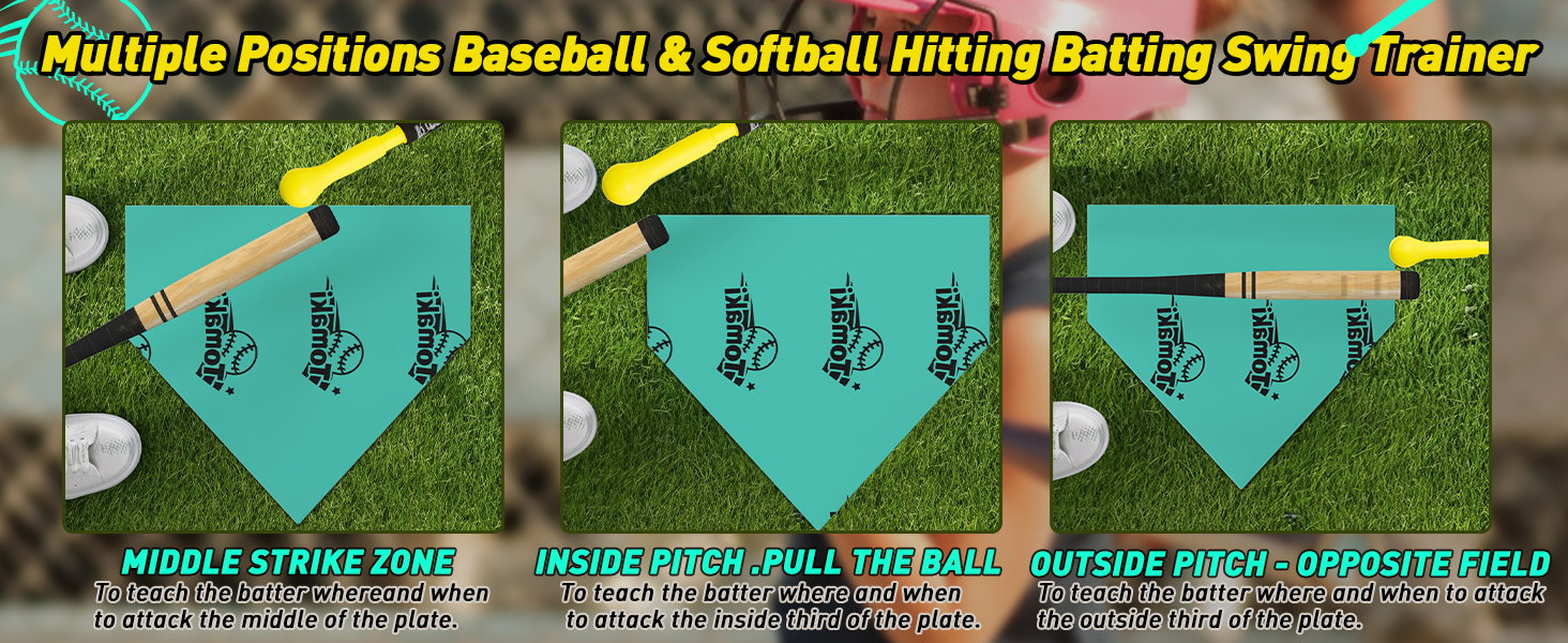 Batting Practice Equipment for Hitting Stick Batting Swing TrainerBaseball and Softball