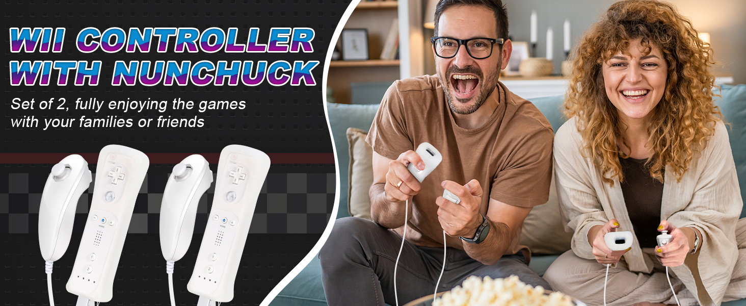 Wii Remote Controller with Nunchuck