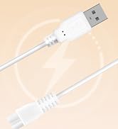 USB Power Cord, Charger Cable Replacement for Pritech Electric Feet Callus Remover Foot Pedicure