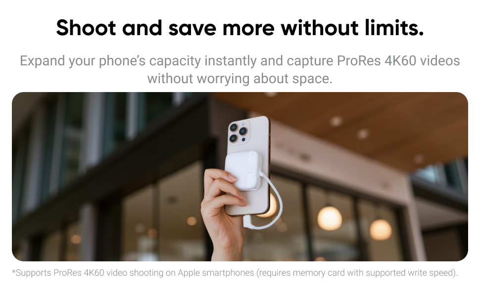 Shoot and save more without limits.