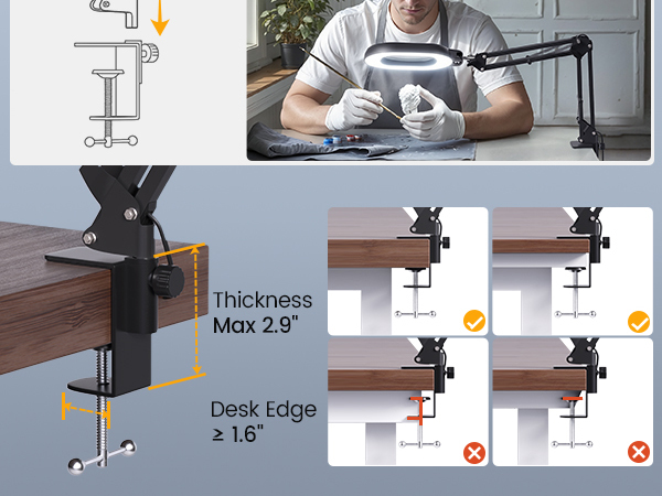 Magnifying Desk Lamp