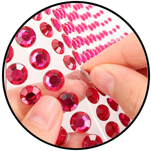 Self-Adhesive Rhinestone Stickers