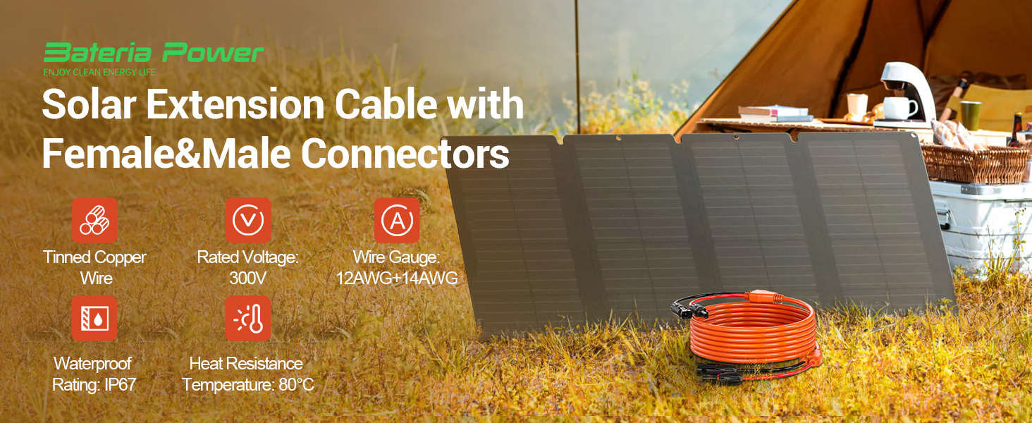 Solar Extension Cable